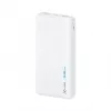 Powerbank XLAYER 217286 — 20000 mAh LiPo, 2× USB-A, 1× USB-C, bianco