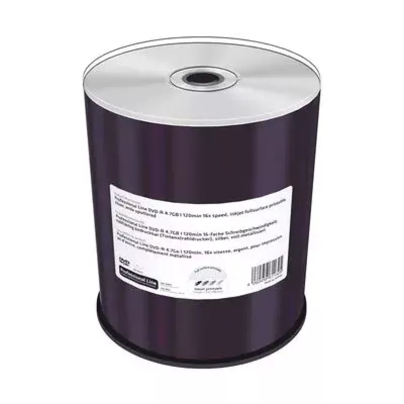 DVD-R MediaRange MRPL602 4,7 GB 16x 100 pezzi Cakebox