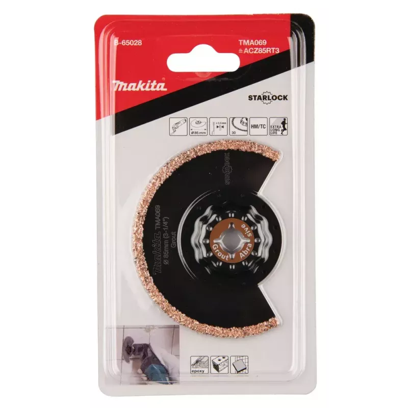 Makita TMA069 Lama per sega a segmenti in metallo duro 85 mm (B-65028)
