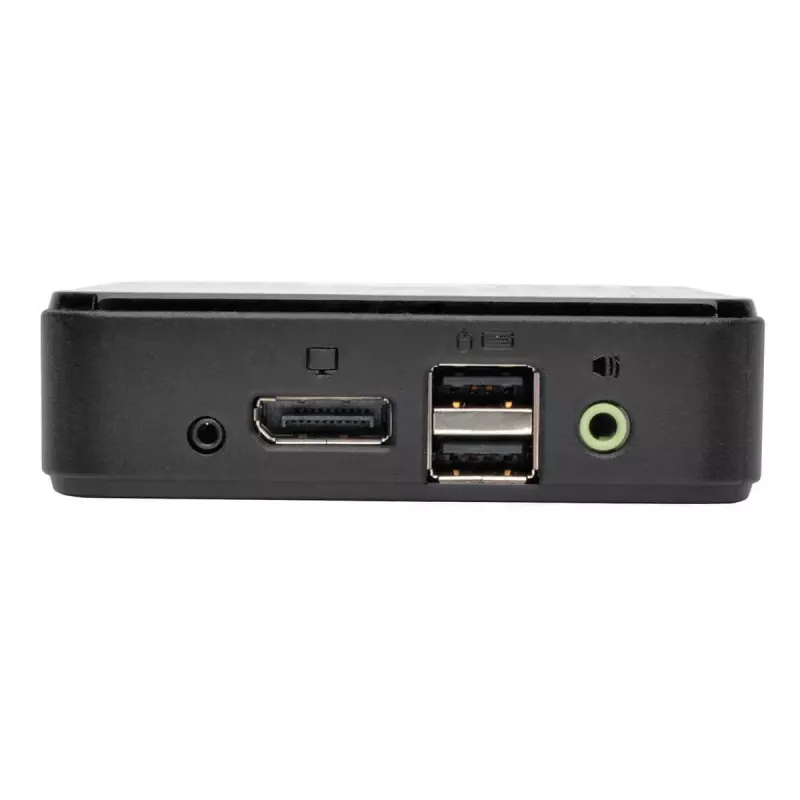KVM-Switch 2 porte DisplayPort Tripp Lite B004-DP2UA2-K, 4K@60Hz, tastiera/mouse USB, audio, cavo