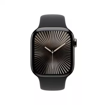 Smartwatch Apple Watch Series 10 GPS + Cellular 42mm cassa in titanio ardesia nero