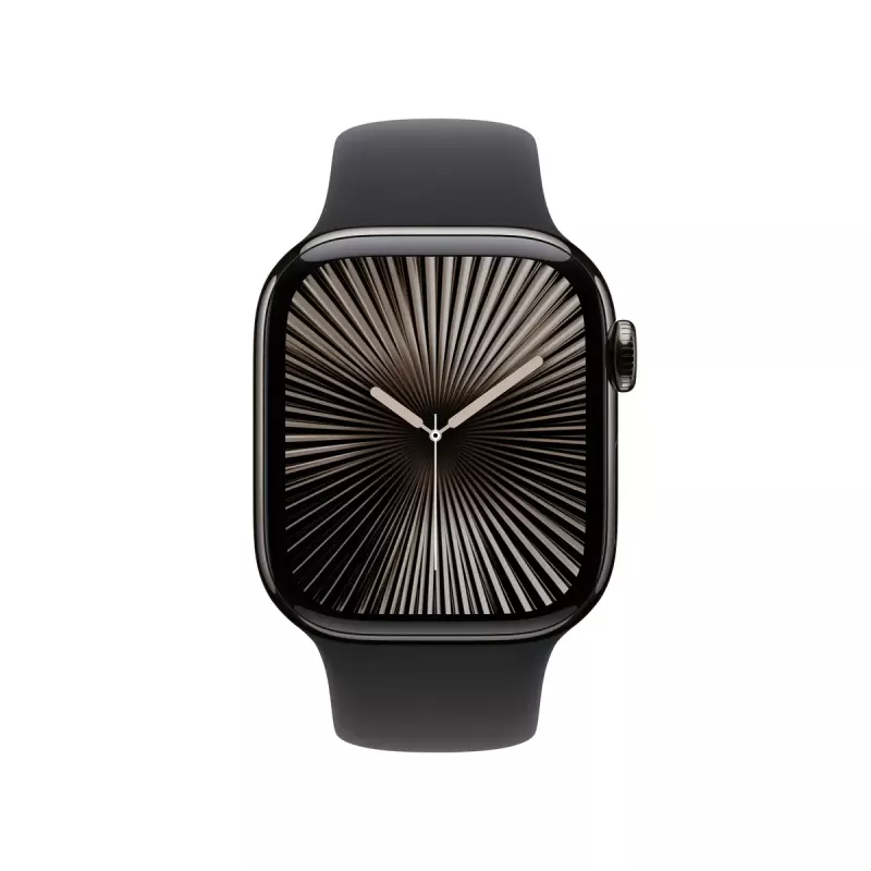 Smartwatch Apple Watch Series 10 GPS + Cellular 42mm cassa in titanio ardesia nero