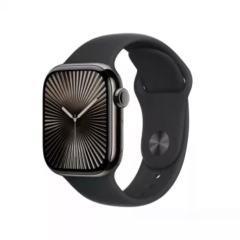 Smartwatch Apple Watch Series 10 GPS + Cellular 42mm cassa in titanio ardesia nero