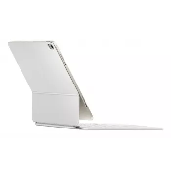 Tastiera Apple Magic QWERTY danese bianca con trackpad