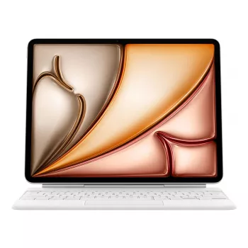 Tastiera Apple Magic QWERTY danese bianca con trackpad