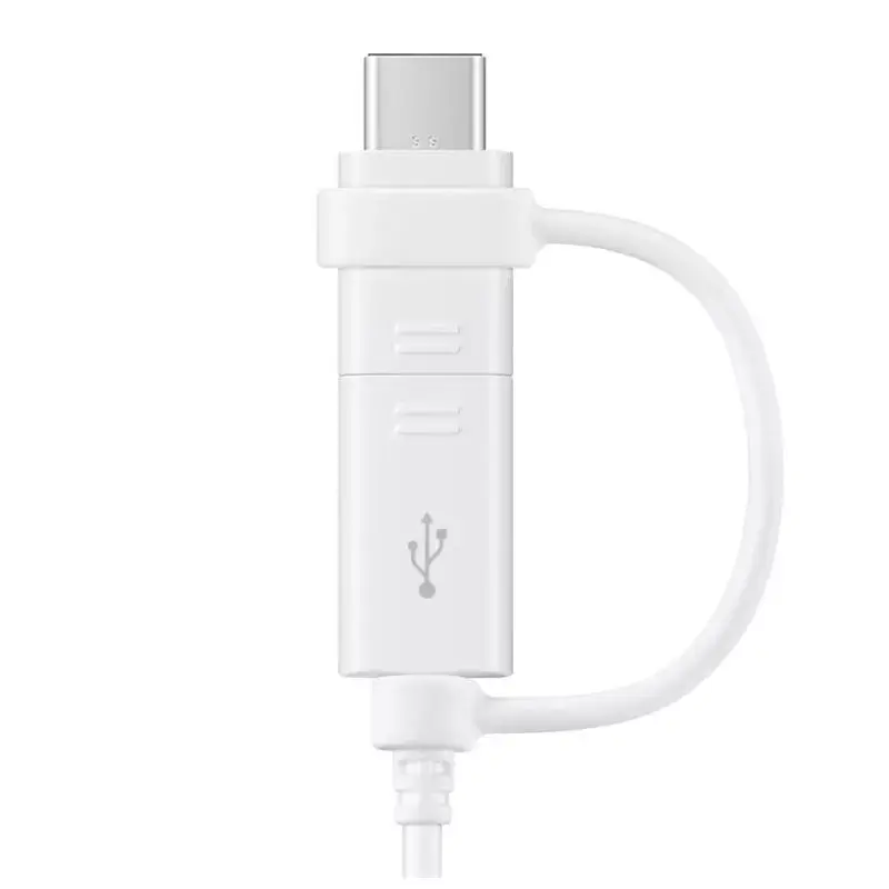 Cavo USB Samsung EP-DG930 1,5 m USB-A USB-C/Micro-USB-B bianco