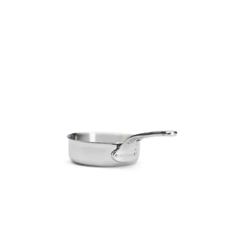 de Buyer Affinity Straight Sauteuse 16 cm, 1 L, acciaio inox