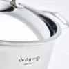 de Buyer Affinity Pentola con coperchio, 28 cm, acciaio inox