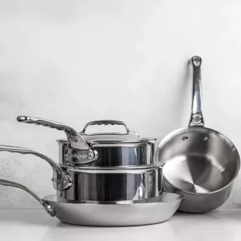 Pentola rotonda in acciaio inox de Buyer Affinity 3,4 L