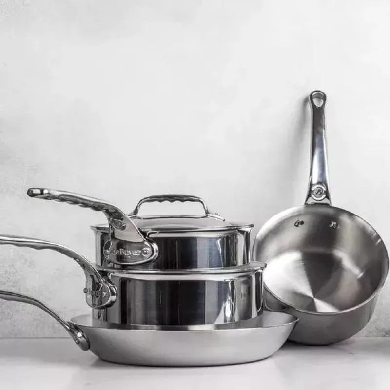 Pentola rotonda in acciaio inox de Buyer Affinity 3,4 L