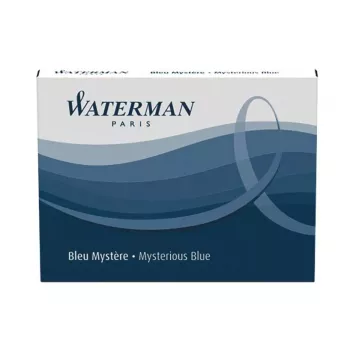 Ricariche Waterman S0110910 blu 8 pezzi