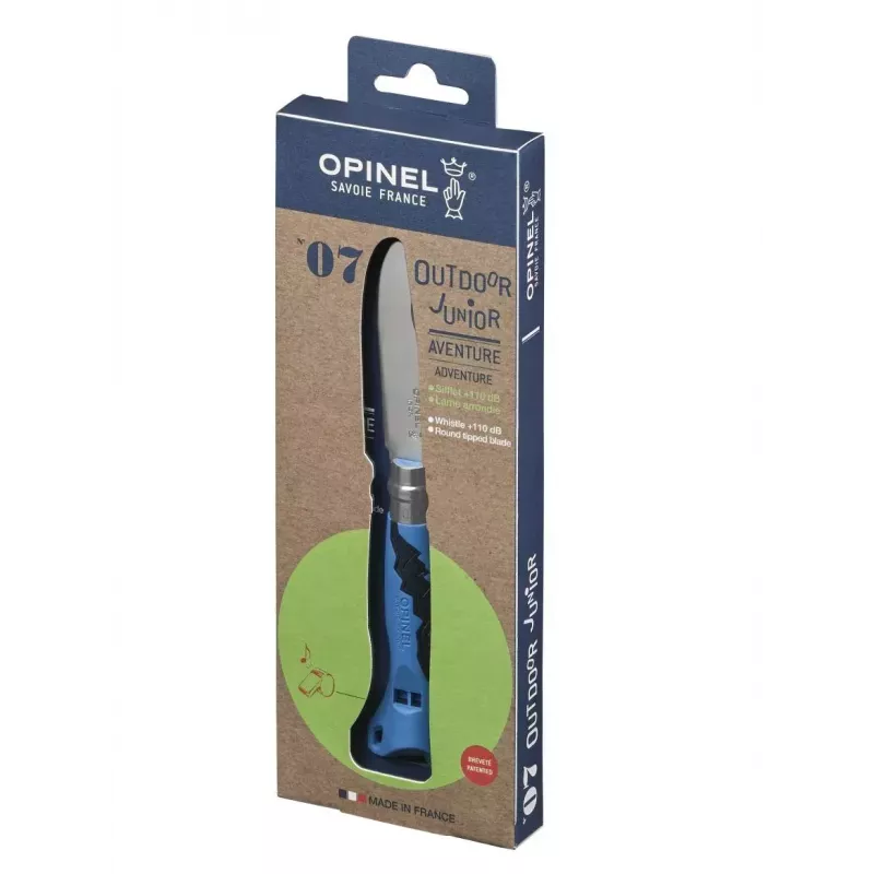 Coltello Opinel N°07 Camper/scout blu 001898 lama pieghevole