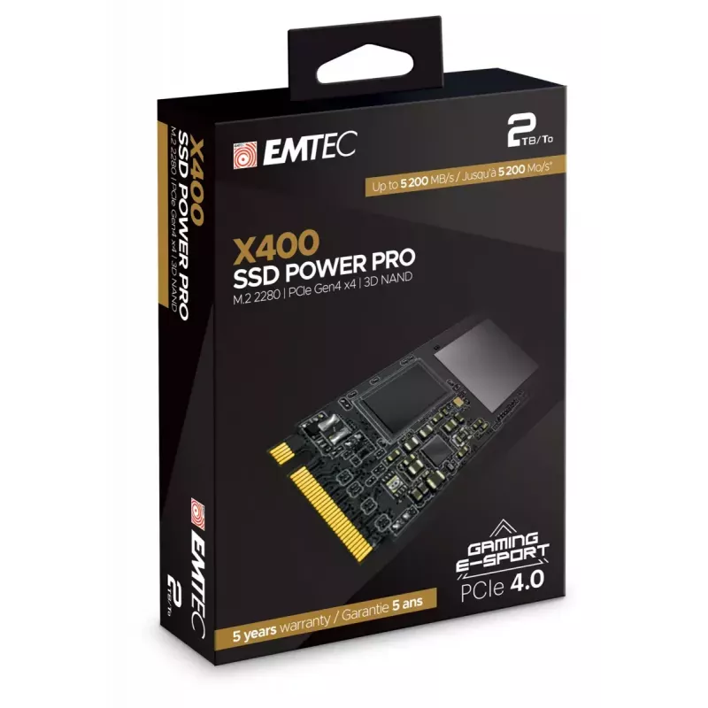 SSD Emtec 2 TB M.2 PCI Express 4.0 NVMe X400