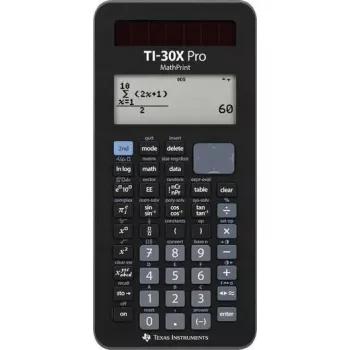 Calcolatrice scientifica Texas Instruments TI-30 X Pro MathPrint — display a 2 righe, a batteria