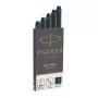 Cartuccia inchiostro Parker 1950385 nero, blu 5 pz.