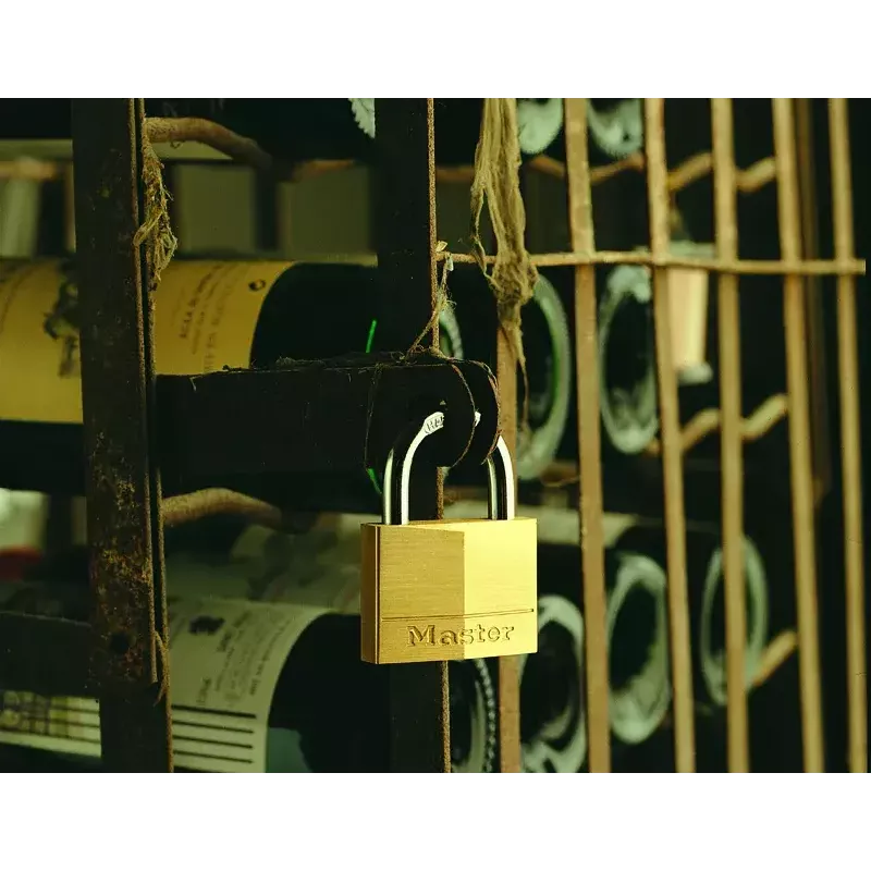 Lucchetto MASTER LOCK 40 mm corpo in ottone massiccio chiusura a chiave con chiave unica
