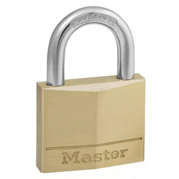 Lucchetto MASTER LOCK 40 mm corpo in ottone massiccio chiusura a chiave con chiave unica
