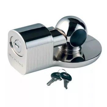 Lucchetto per gancio di traino MASTER LOCK universale per gancio di traino argento chiave piatta