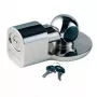 Lucchetto per gancio di traino MASTER LOCK universale per gancio di traino argento chiave piatta