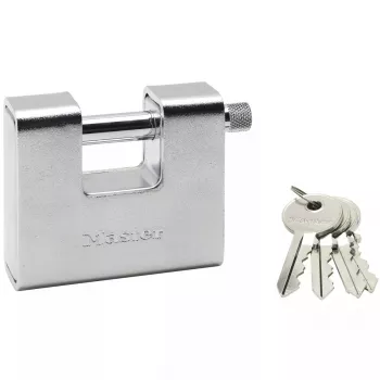 Lucchetto MASTER LOCK 680EURD 80 mm acciaio temprato, archetto rivestito