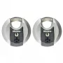 Lucchetto a disco MASTER LOCK 70 mm acciaio inox con chiave unica confezione da 2