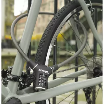 Lucchetto a cavo MASTER LOCK 8229EURDPRO nero 0,9 m