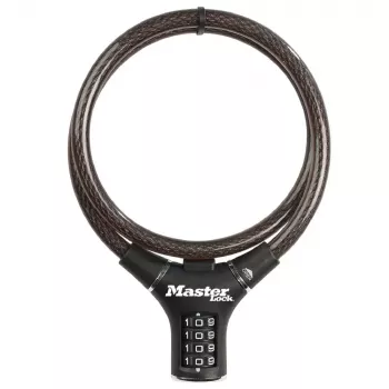 Lucchetto a cavo MASTER LOCK 8229EURDPRO nero 0,9 m