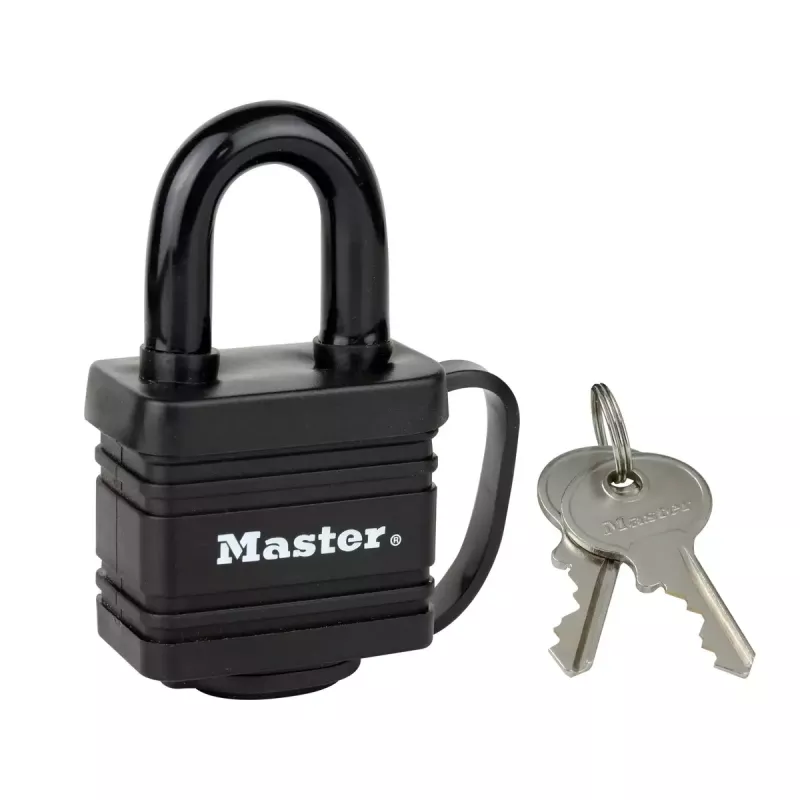 Lucchetto MASTER LOCK 7804EURT 2 x 40 mm acciaio laminato nero