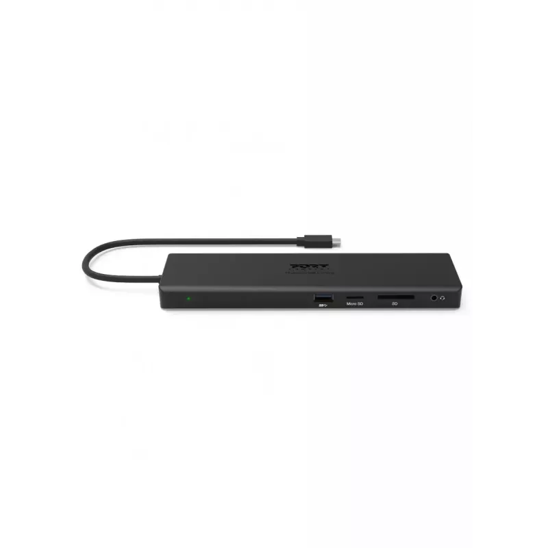 Docking station per laptop Port Replicator Port Designs 901906-W USB 3.2 Gen 2 Type-C nero