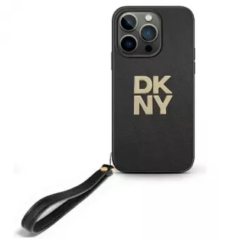 Custodia rigida DKNY DKHCP16XPBSWSK per iPhone 16 Pro Max 6,9 pollici – nera con cinturino