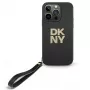 Custodia rigida DKNY DKHCP16XPBSWSK per iPhone 16 Pro Max 6,9 pollici – nera con cinturino