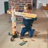 JANOD Grande gru multicolore legno di faggio 3-8 anni