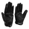 Guanti simracing Oplite L nero similpelle poliestere silicone spandex