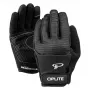 Guanti simracing Oplite L nero similpelle poliestere silicone spandex