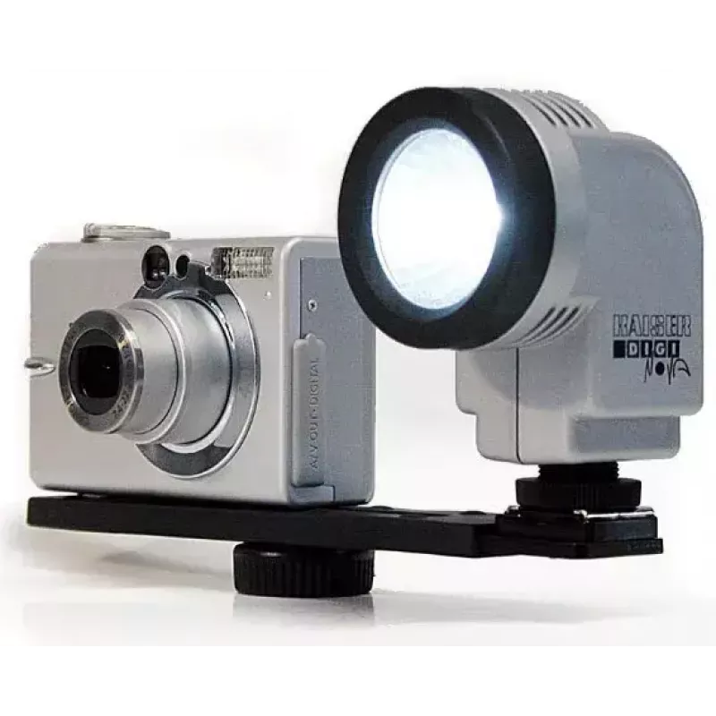 Supporto per fotocamera KAISER 1000, supporto di montaggio in metallo, larghezza 28 mm, profondità 165 mm