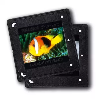 Telaietti per diapositive Kaiser Fototechnik C.A.M./CS 5x5 cm nero