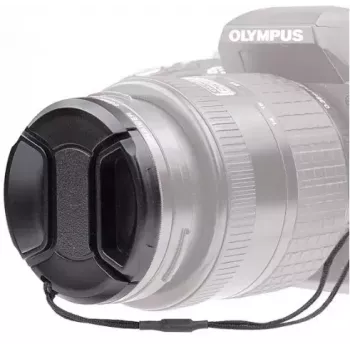 Tappo obiettivo KAISER 6835 per fotocamera digitale, plastica, diametro 5,5 cm, nero