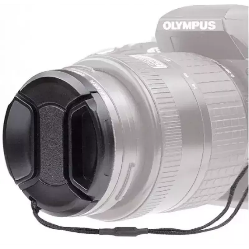 Tappo obiettivo KAISER 6835 per fotocamera digitale, plastica, diametro 5,5 cm, nero