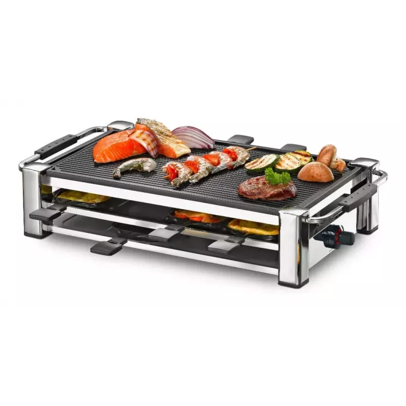 Raclette Grill Rommelsbacher RCC 1500 1500 W cromo