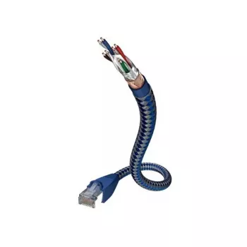 Cavo di rete Inakustik 00480303 RJ-45 Cat6 3 m blu argento