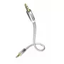 Cavo audio Inakustik 004101015 1,5m 3,5mm bianco