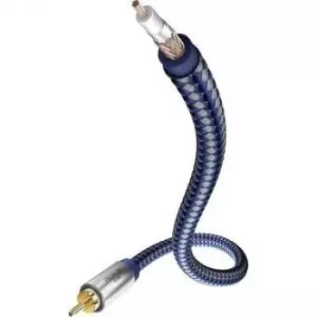 Cavo audio mono inakustik Premium SUB 5.0 m — 1x connessione mono, lunghezza 5,0 m