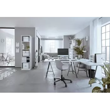 Cartella con clip Leitz WOW A4 metallo polistirene bianco