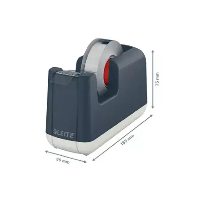 Dispenser per nastro adesivo Leitz Cosy 53670089, grigio