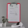 Clipboard Leitz WOW A4 metallo rosso 80 fogli