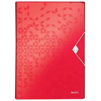 Cartella portavista Leitz WOW rossa A4 polipropilene PP