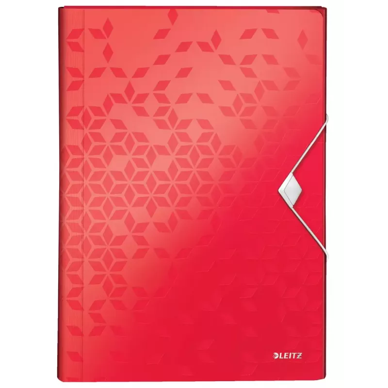 Cartella portavista Leitz WOW rossa A4 polipropilene PP