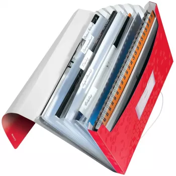 Cartella portavista Leitz WOW rossa A4 polipropilene PP