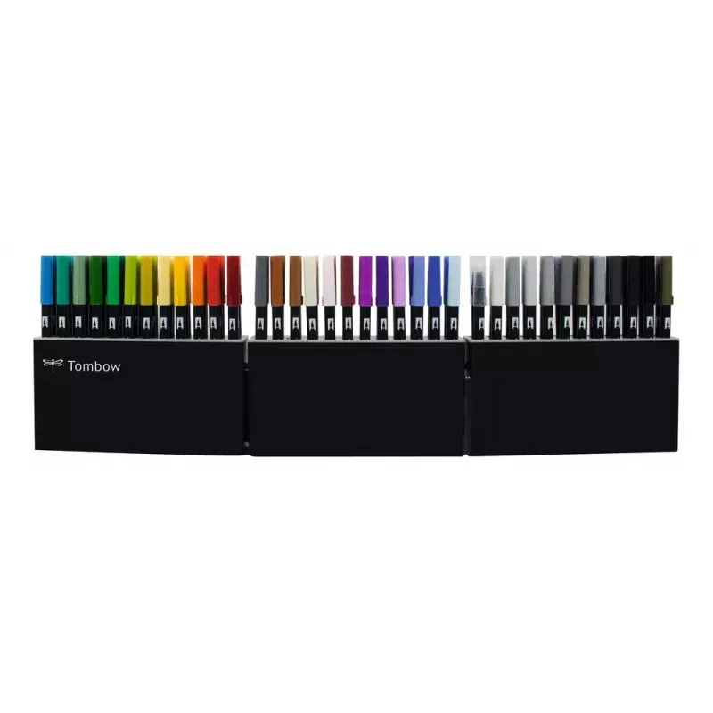 Pennarello Tombow ABT-108C 107 pezzi punta a pennello e fine multicolore
