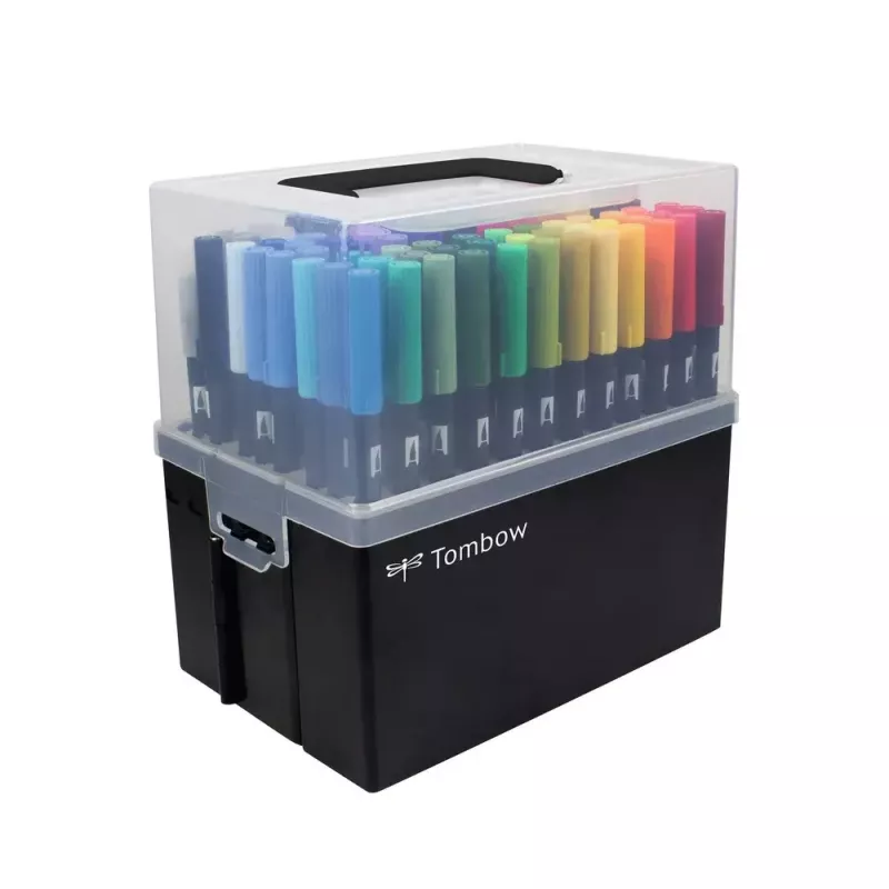 Pennarello Tombow ABT-108C 107 pezzi punta a pennello e fine multicolore